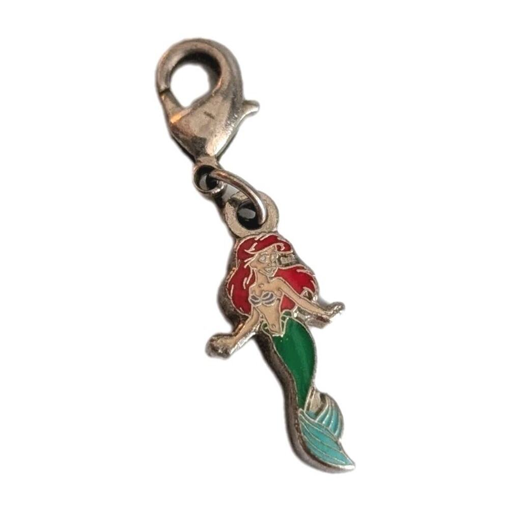 Vtg Disney Ariel Add A Charm Clip On Bracelet Disneyland Y2k Little Mermaid